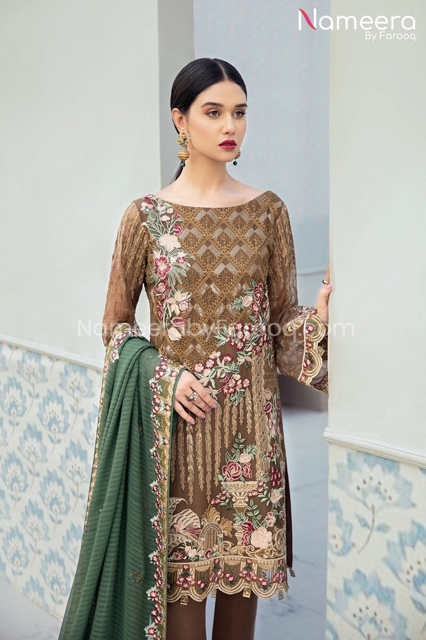 Embroidered Salwar Kameez