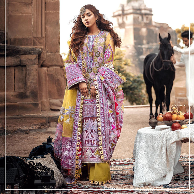Embroidered Salwar Kameez and Dupatta