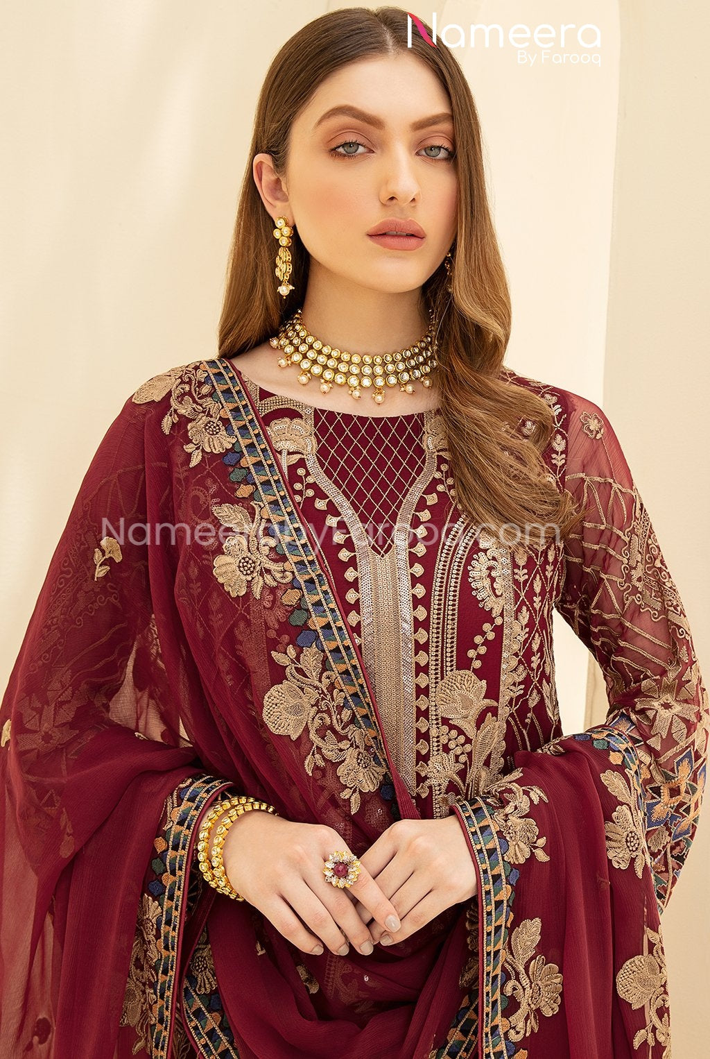 Embroidered Salwar Kameez