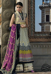 Embroidered Lawn Frock in Ivory Color