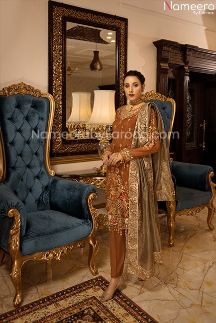 Embroidered Salwar Kameez Pakistani 