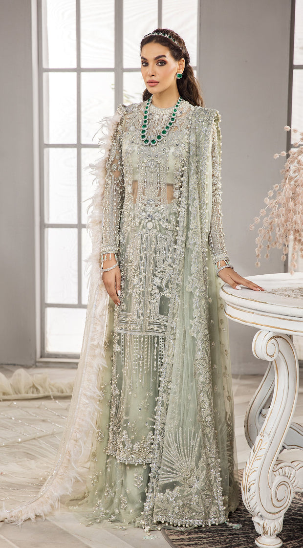 Emerald Green Lehenga Shirt 