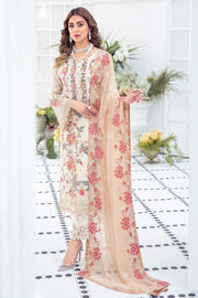 Ethereal Shalwar Kameez Woman in White Color 2022