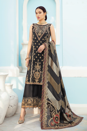 Fancy Black Salwar Kameez in Premium Chiffon 2022