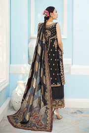 Fancy Black Salwar Kameez in Premium Chiffon Online