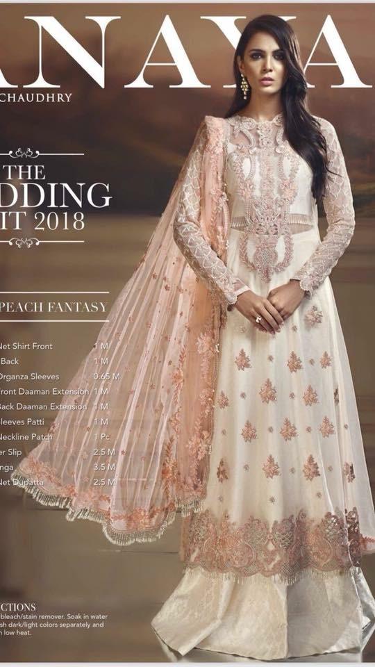 Fancy Pakistani Dress by Anaya Model C 1653