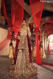 farshi gharara bridal