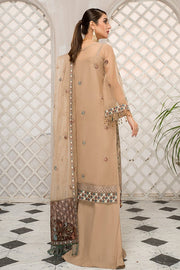 Formal Dress Pakistani for Girls in Beige Shade Online