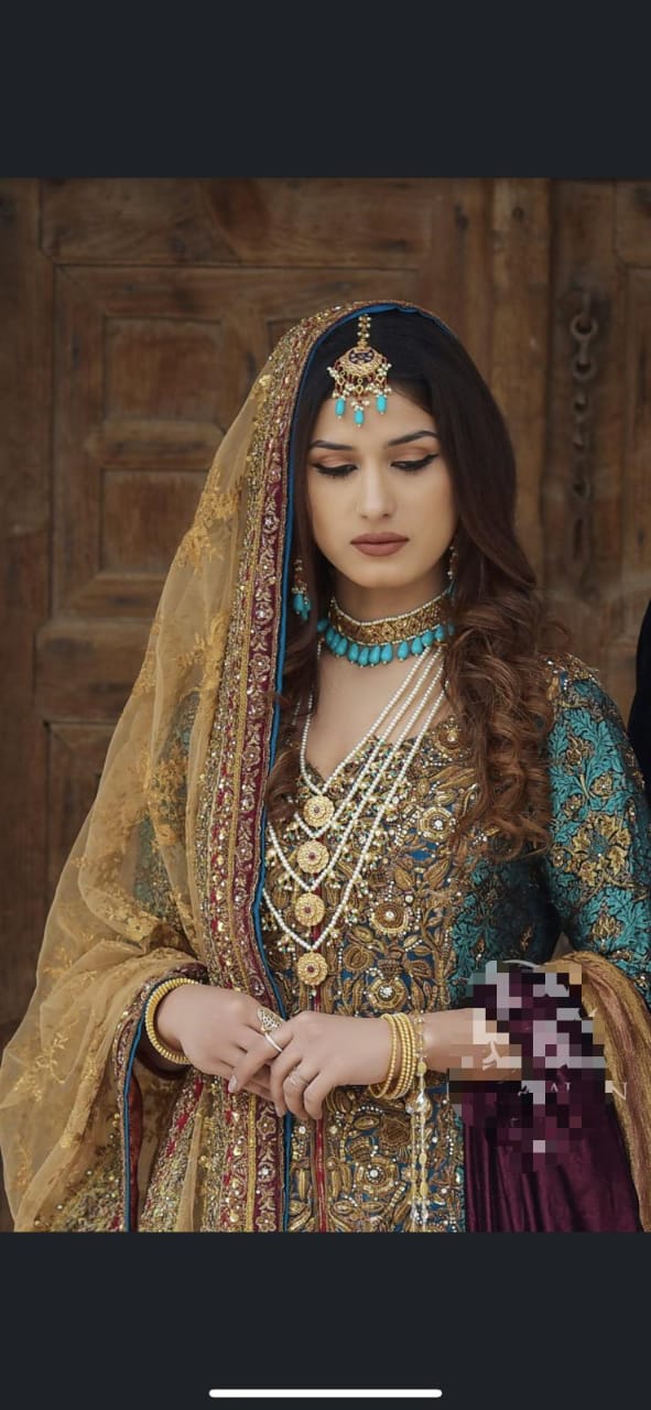 Four Layers Rani Haar with Choker Necklace