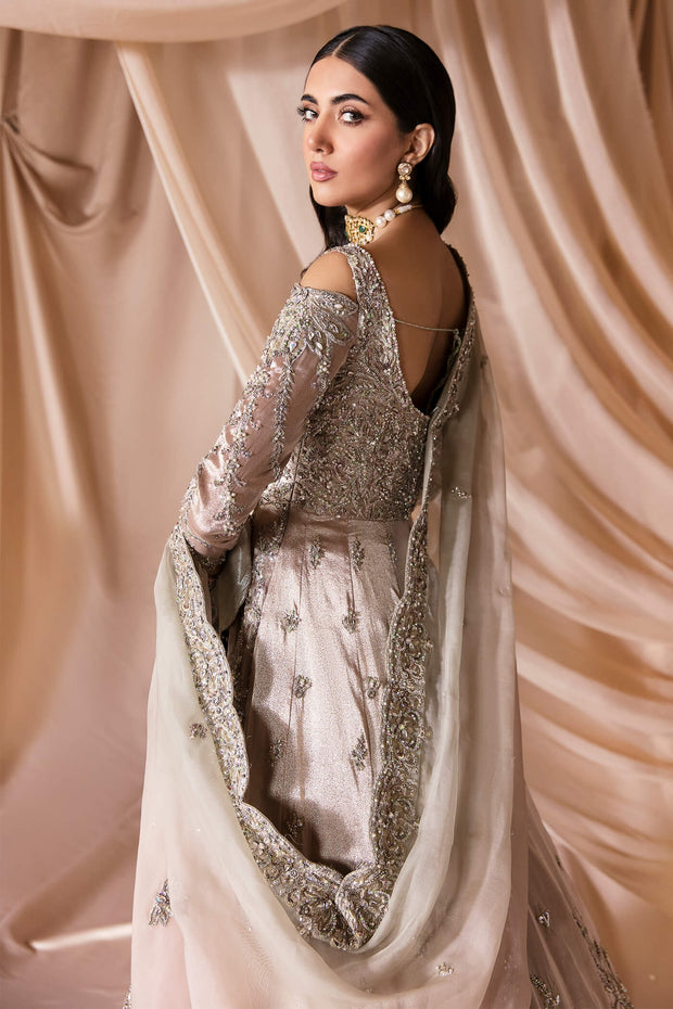 French Satin Lehenga 