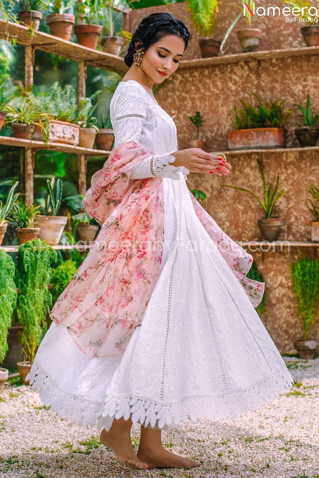 Designer Long Frock Churidar 2021
