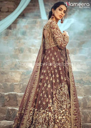 Frock and Lehenga Pakistani Bridal Dress Online