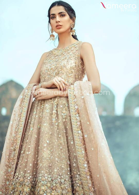 Frock with Lehenga Dress