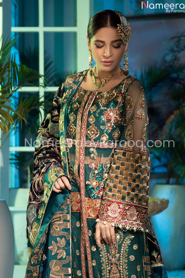 Front Open Gown Pakistani 2021