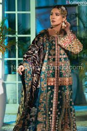 Front Open Gown Pakistani Online