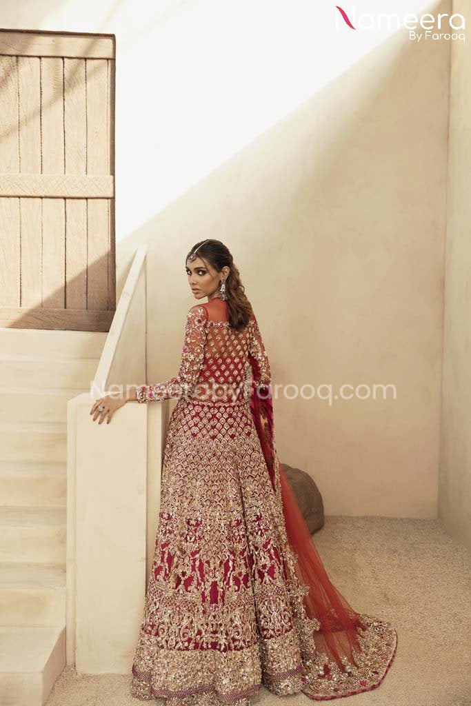 Front Open Gown Pakistani