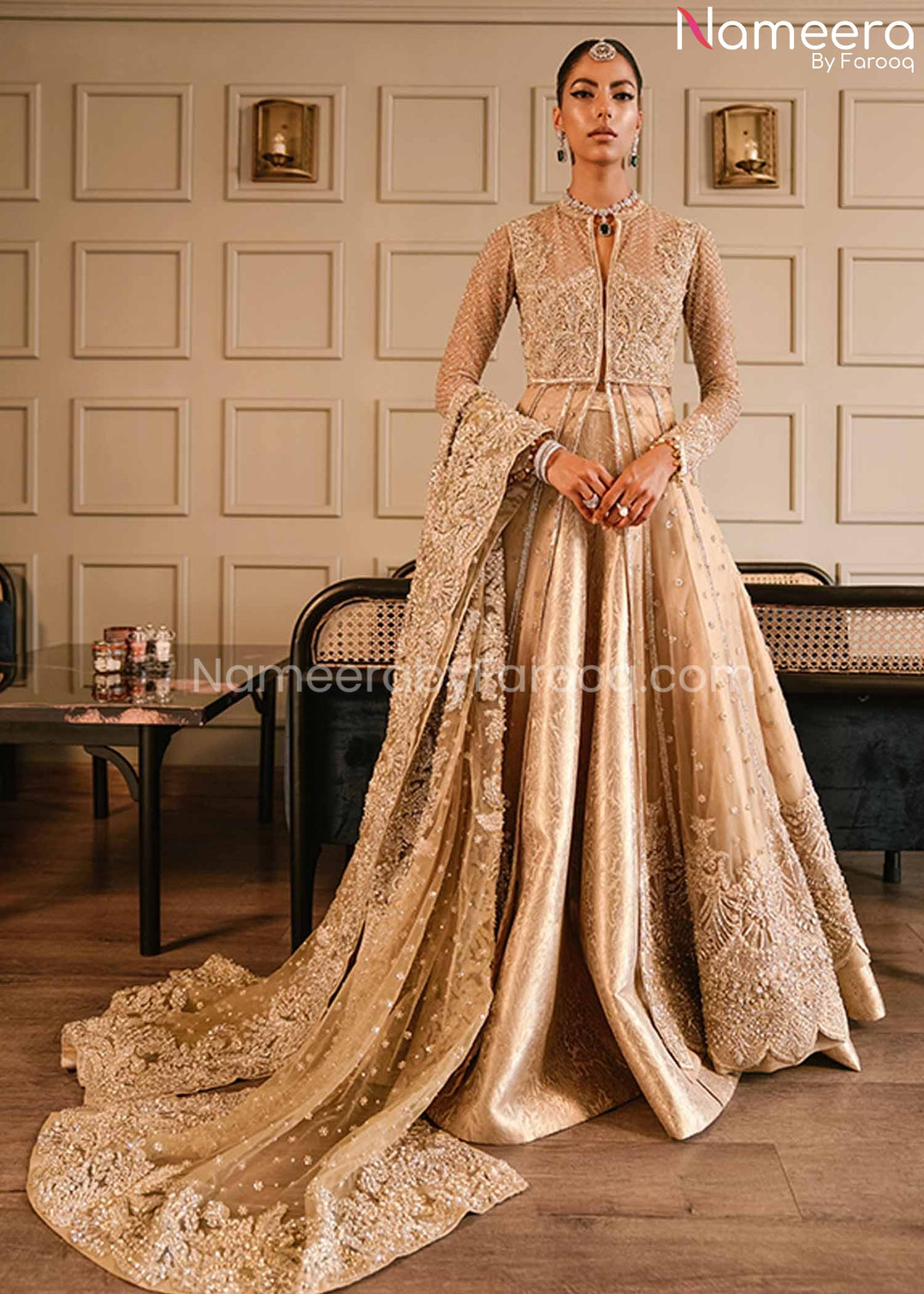 Front Open Gown