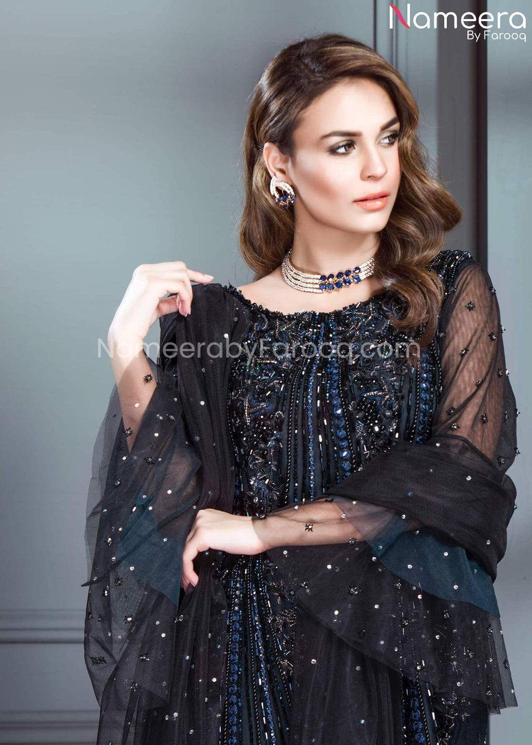 Get Black Wedding Short Shirt Trouser Pakistani
