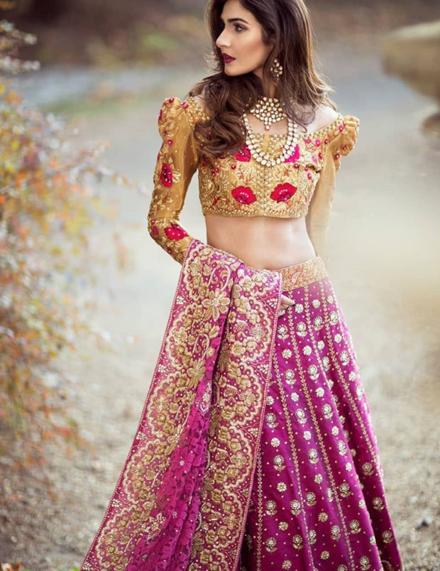 Latest Royal Bridal Ghagra Choli