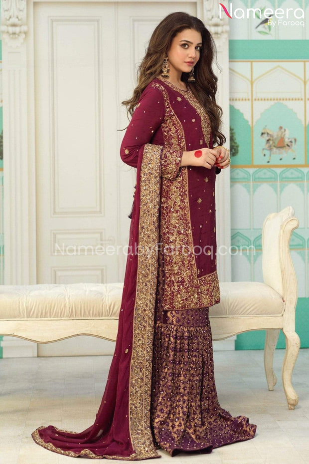 Gharara Dress