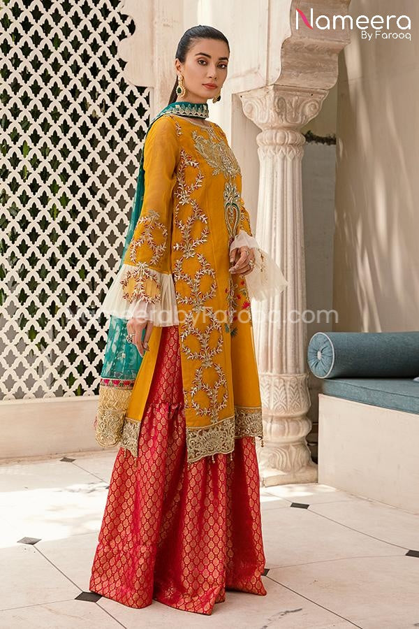 Gharara Dress