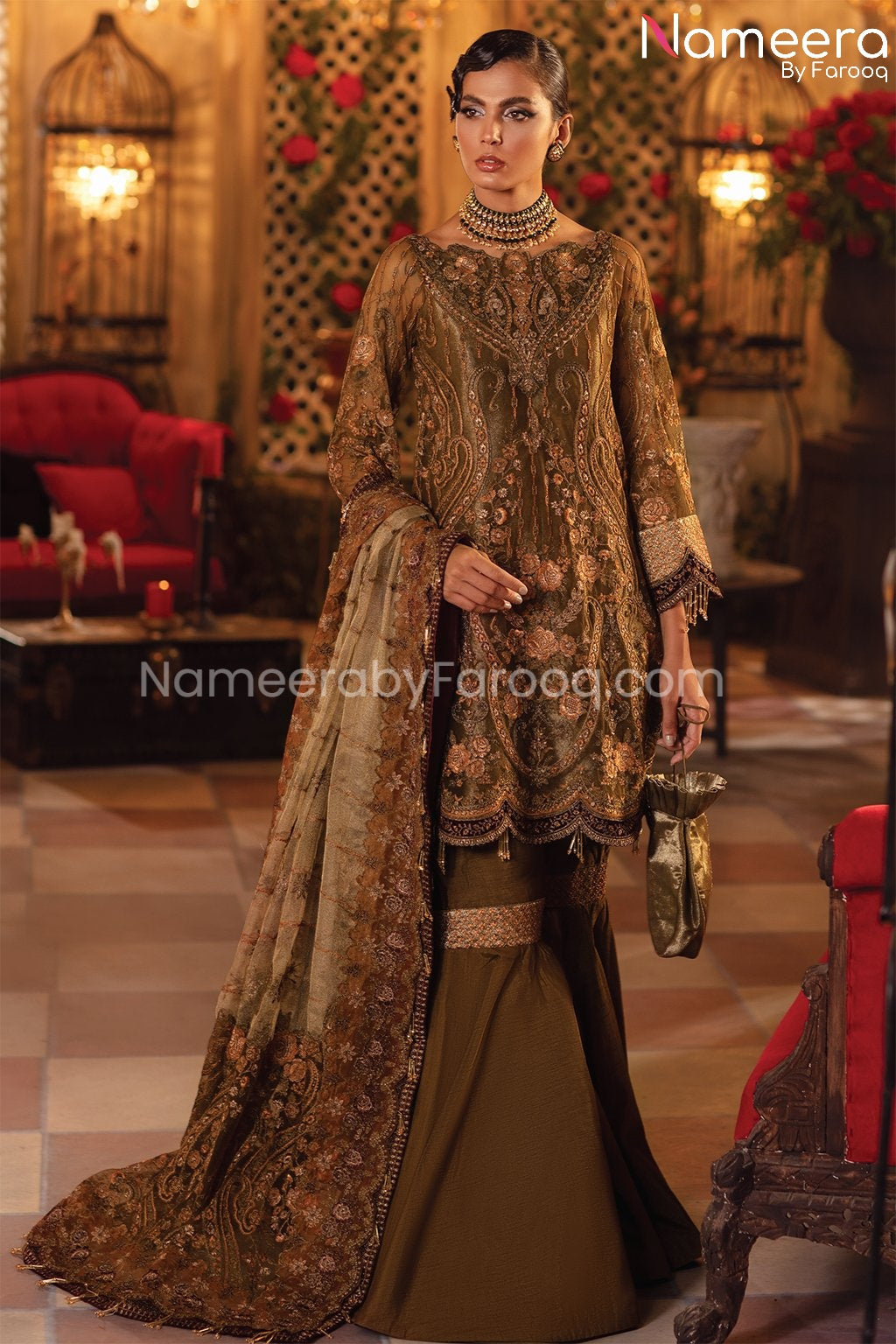 Gharara Dress