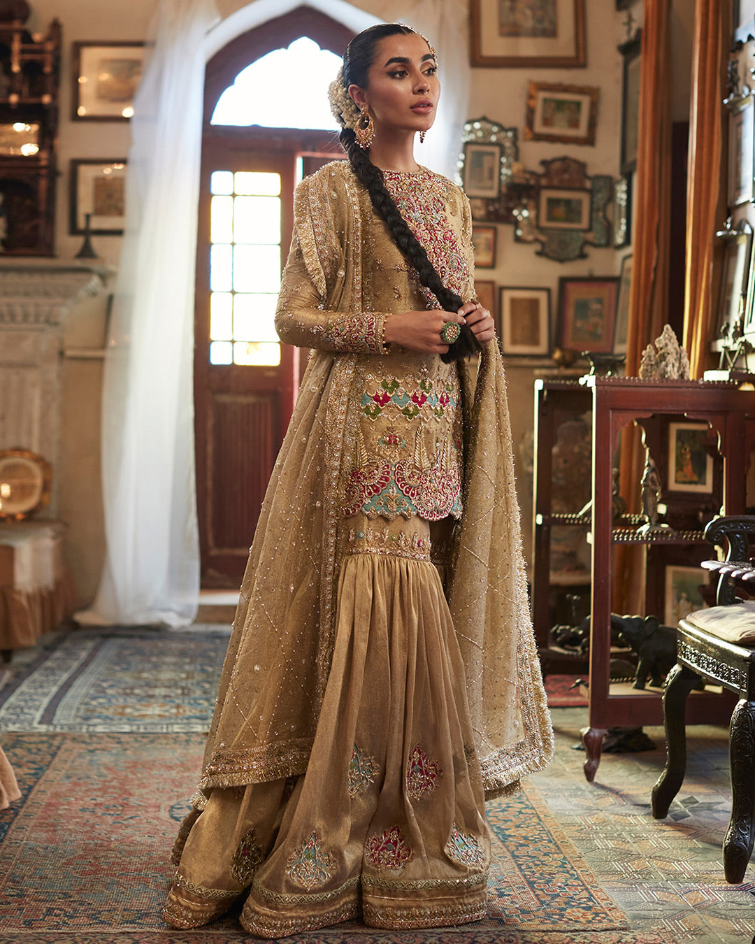 Exquisite Gharara Dress - Premium Pakistani Bridal Dresses
