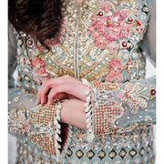Gharara Kameez Mint Green Pakistani Bridal Dress