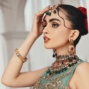 Gharara Kameez and Dupatta Pakistani Bridal Dress