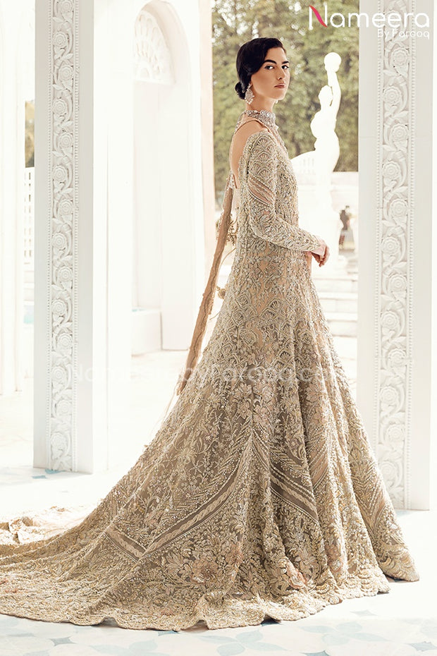 Gold Bridal Dress