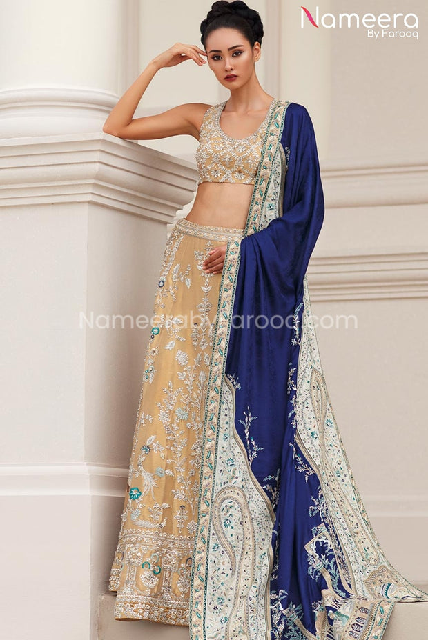 Golden Lehenga Bridal