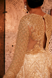 Golden Lehenga Bridal for Pakistani Bridal 2022