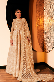 Golden Lehenga Bridal for Pakistani Bridal Wear