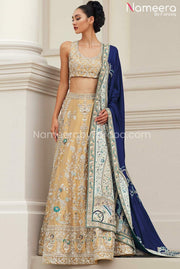Golden Lehenga Choli