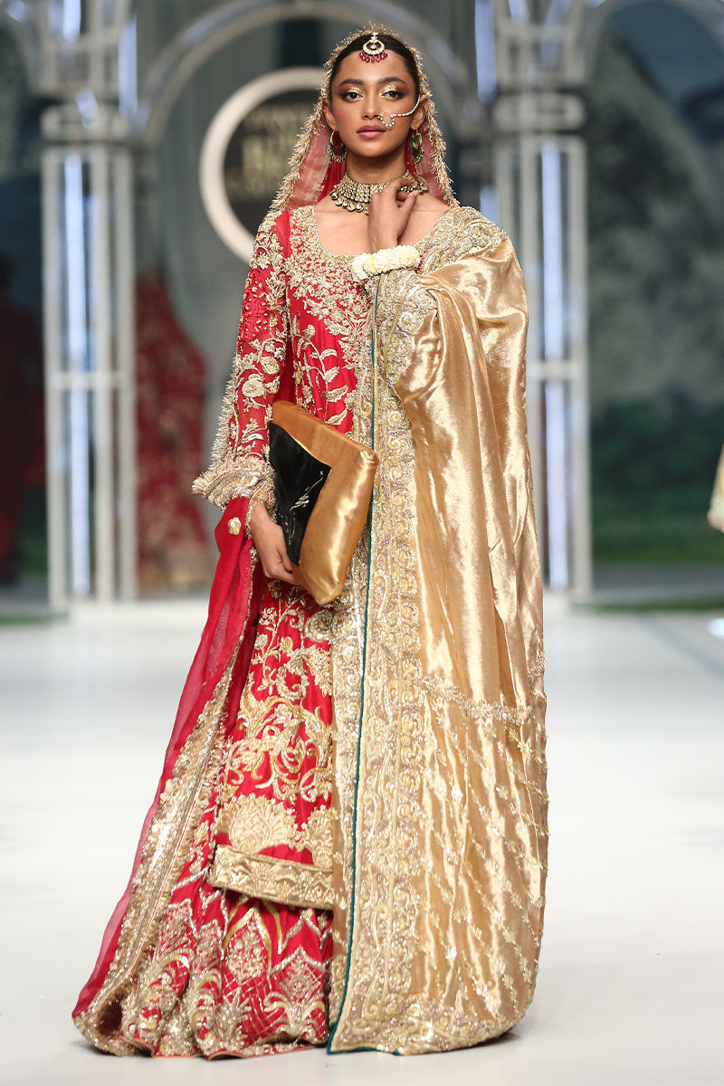 Golden Lehenga Kameez