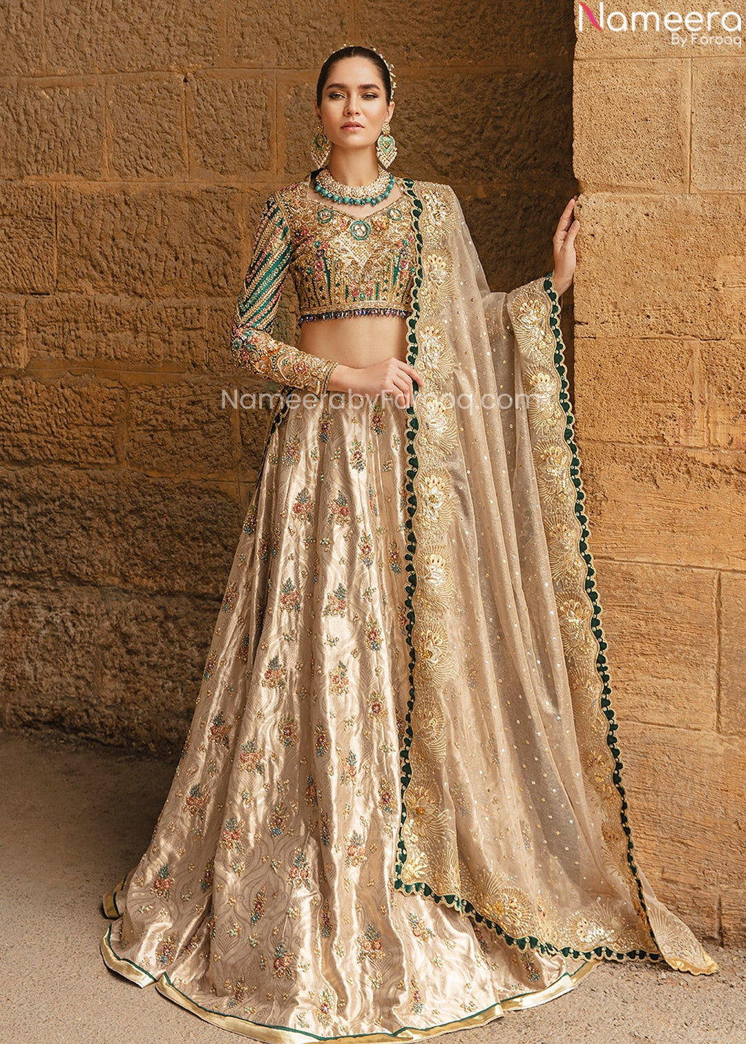 Golden Lehenga
