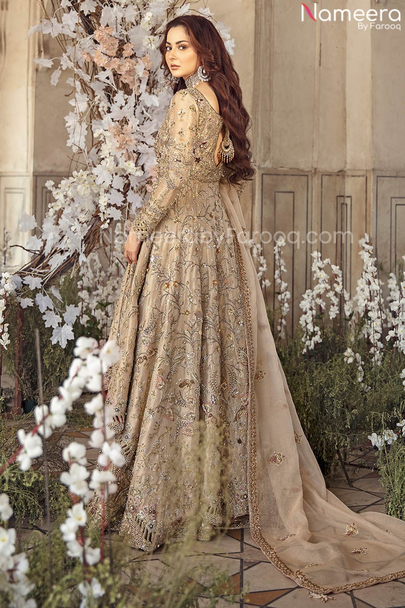  Golden Lehnga Choli