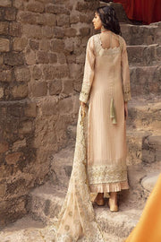 Golden Maxi Dress Pakistani 