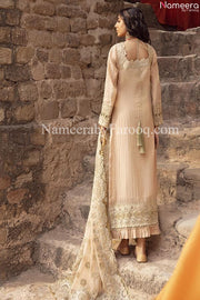 Golden Pakistani Dress 2021
