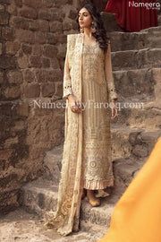 Golden Pakistani Dress