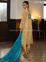 Golden Pakistani Dress