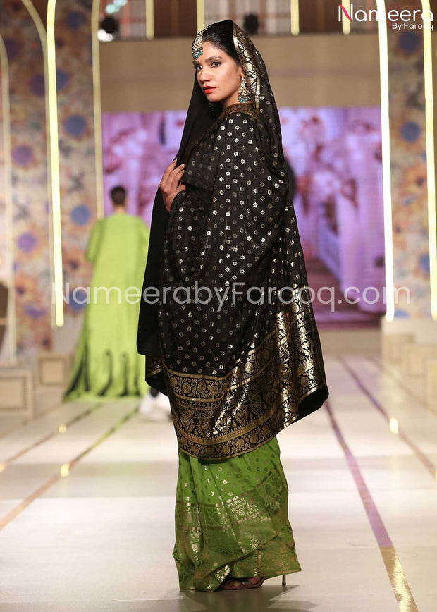 Green Black Saree 2021