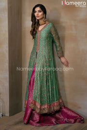 Green Bridal Dress