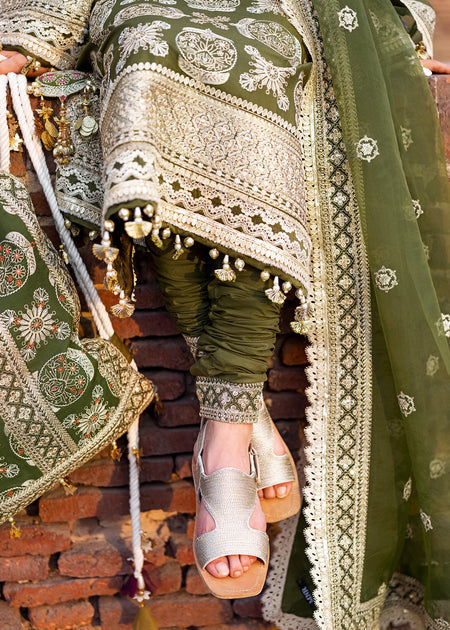 Green Kameez Salwar