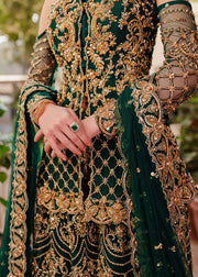 Green Kameez and Sharara