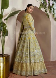 green lehenga choli