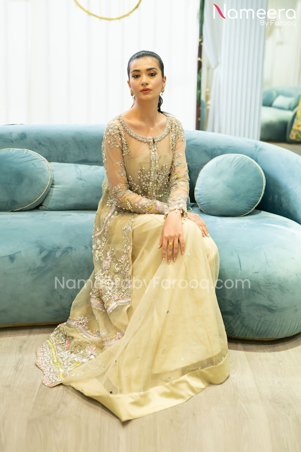 Green Pakistani Dress