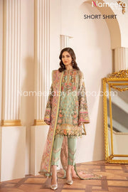 Green and Pink Suit 2021