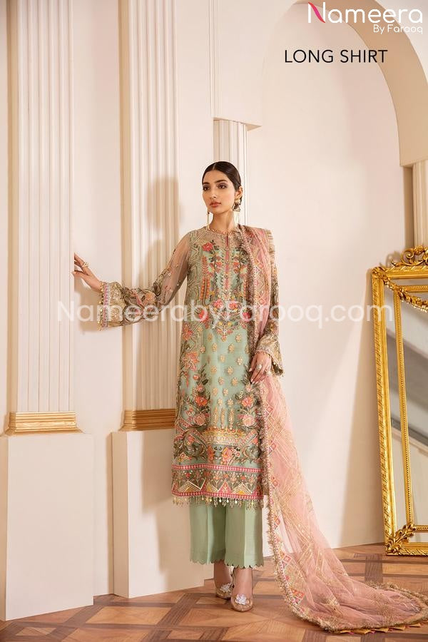 Green and Pink Suit 2021