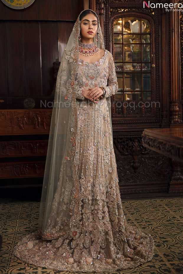 Grey Lehenga Bridal